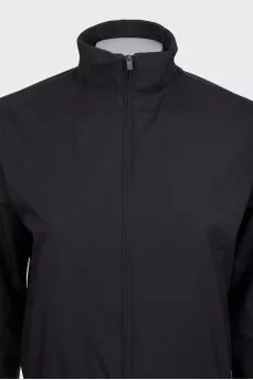 Gray sports reversible sweatshirt