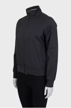 Gray sports reversible sweatshirt