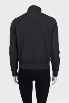 Gray sports reversible sweatshirt