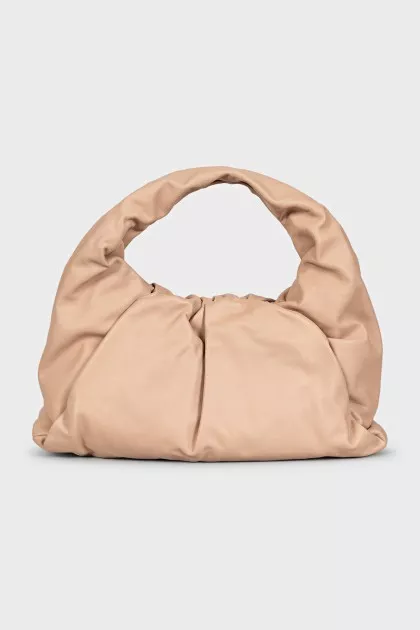 Хобо бежевого кольору The Pouch