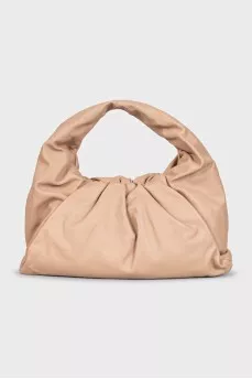 The Pouch beige hobo