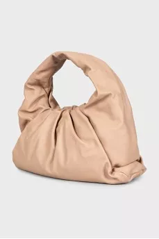 The Pouch beige hobo