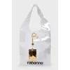 Transparent shopper with decor