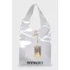 Transparent shopper with decor