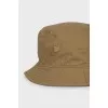 Green Panama hat without fastener