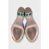 Blue Muriel mules
