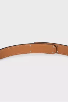 Kelly 18 Pink Leather Belt