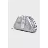 Крос-боді сріблястого кольору Pouch