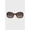 Brown gradient sunglasses