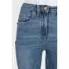 Джинси skinny з ефектом потертості