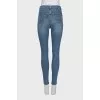 Джинси skinny з ефектом потертості