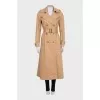 Brown cloak with a belt