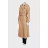 Brown cloak with a belt