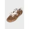 Коричневі кросівки 530 SL by Miu Miu x New Balance