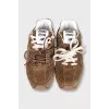 Коричневі кросівки 530 SL by Miu Miu x New Balance