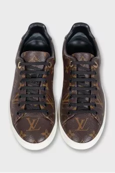Frontrow sneakers made from signature canvas