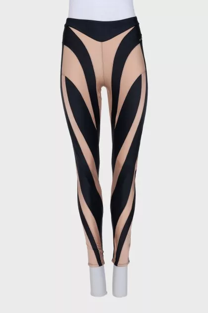 Sports two-tone leggings