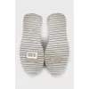Gray quilted leather sneakers