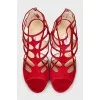 Ren 100 suede sandals