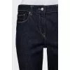 Сині джинси skinny fit з лого