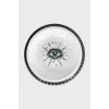 Фарфоровая тарелка Star Eye