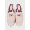Pink Oz Leather Mules
