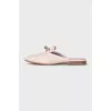 Pink Oz Leather Mules