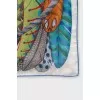 Plumes en Fete cashmere and silk scarf
