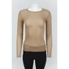 Tight -fitting jumper with buttons