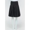 Black pleated skirt