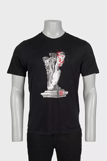 Men's T-shirt with embroidery