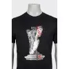 Men's T-shirt with embroidery