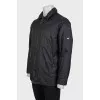 Men's black jacket with logo