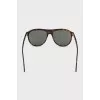 Aviator sunglasses with printed frames