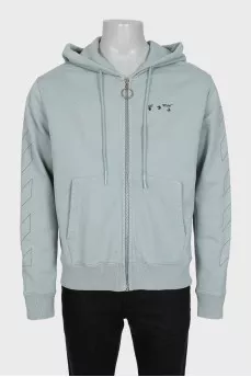 Men's light blue sports jacket