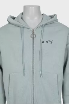 Men's light blue sports jacket