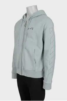 Men's light blue sports jacket
