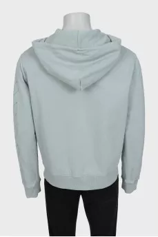 Men's light blue sports jacket