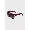 Red gradient sunglasses
