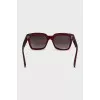 Red gradient sunglasses