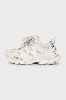 Track lace-up sneakers