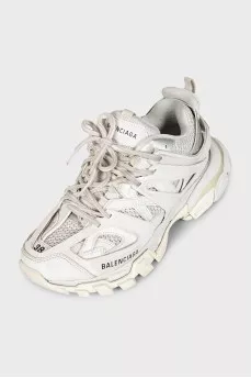 Track lace-up sneakers