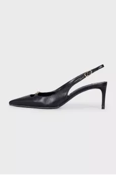 Lollo Leather Slingbacks