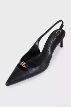 Lollo Leather Slingbacks