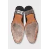 Men's brown leather brogues