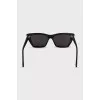Dark brown tinted sunglasses