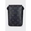 Men's black canvas bag