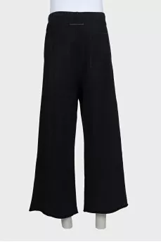 Men's black sports pants