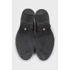 Men's brown suede shoes