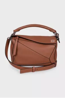 Leather Puzzle bag